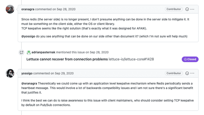 redis-maintainer-comment